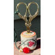 Vintage Cotton Reel Scissor Holder with Strawberry Vintage Cotton Reel Scissor Holder with Strawberry